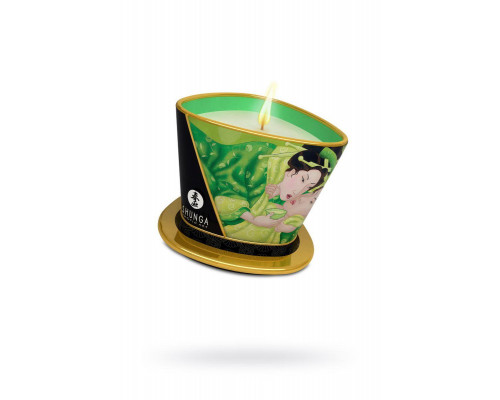 Массажное аромамасло в виде свечи Shunga «Спокойствие. Зеленый чай»(Zenitude.Exotic Green Tea) 170мл