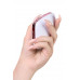Вакуум-волновой стимулятор с вибрацией Satisfyer Love Triangle Connect App, силикон, белый, 8,8 см