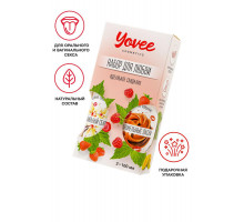 Набор гелей-смазок Yovee для любви (721011+721013), вкусовые (ваниль.сливки+карамель), 2х100 мл