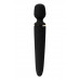 Нереалистичный вибратор Satisfyer Wand-er Woman, ABS пластик, черный, 34 см