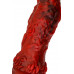 Вибратор Black&Red by TOYFA Monster Docus, силикон, красно-черный, 20 см