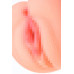 Мастурбатор реалистичный KOKOS BELLANA ONAHOLE с вибрацией, TPR, телесный, 16 см