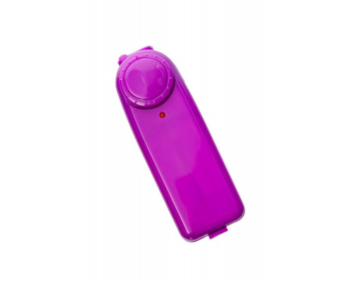 Вагинальные шарики с вибрацией TOYFA Basic, ABS пластик, фиолетовый, 12,2 см