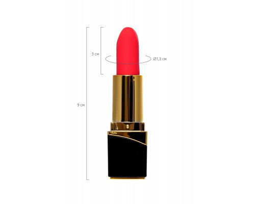 Минивибратор Flovetta PANSIES, ABS пластик, черный, 9 см