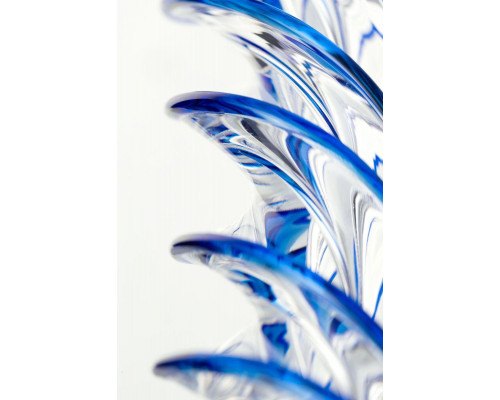 Нереалистичный фаллоимитатор Sexus Glass, стекло, прозрачный, 18,5 см