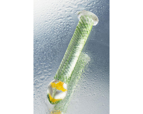 Нереалистичный фаллоимитатор Sexus Glass, стекло, прозрачный, 16,5 см