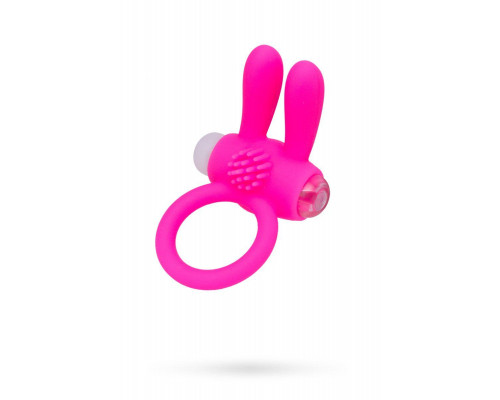 Эрекционное кольцо на пенис A-Toys by TOYFA Rabbi, силикон, розовый, Ø 2,5 см