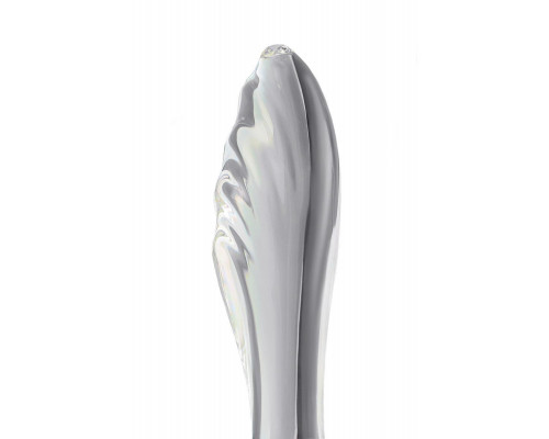 Двусторонний фаллоимитатор Satisfyer Dazzling Crystal 1, стекло, прозрачный, 18,5 см