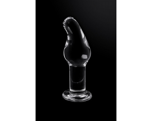 Анальная втулка Sexus Glass, стекло, прозрачная, 14,5 см, Ø 4 см