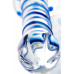 Двусторонний фаллоимитатор Sexus Glass, стекло, прозрачный, 22,5 см