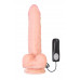 Вибратор-гигант LoveToy, реалистичный, neoskin, телесный, 27 см, Ø 6,1 см