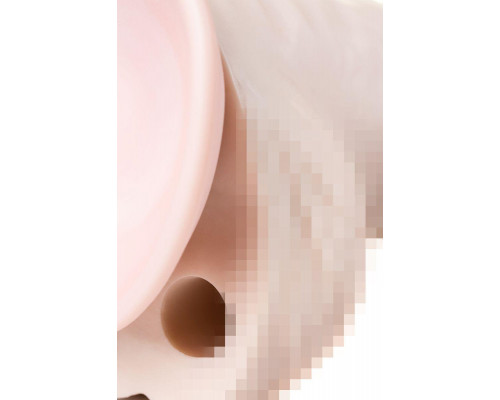 Фаллоимитатор-гигант LoveToy, реалистичный, TPE, телесный, 26 см, Ø 7,5 см