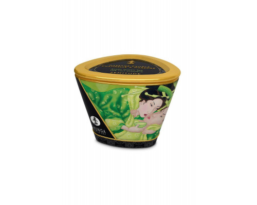 Массажное аромамасло в виде свечи Shunga «Спокойствие. Зеленый чай»(Zenitude.Exotic Green Tea) 170мл