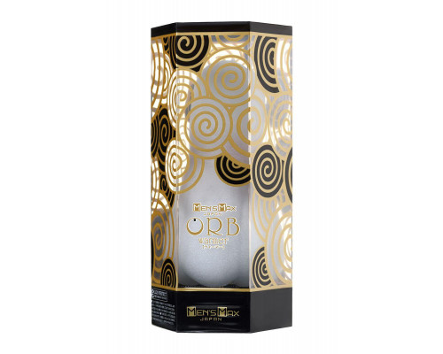 Мастурбатор нереалистичный, ORB Warmmer, MensMax, TPE, белый, 15 см