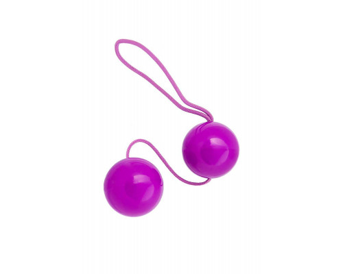 Вагинальные шарики TOYFA Basic, ABS пластик, фиолетовый, 20,5 см Ø 3,5 см