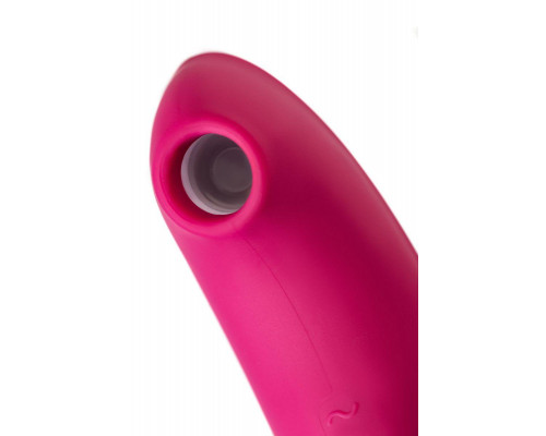Точечный вибратор с вакуумной стимуляцией Satisfyer Twirling Pro Connect App, силикон, красный, 20см