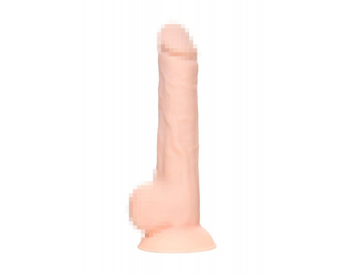 Фаллоимитатор RealStick Silicone Kit H, сайлекспан, телесный, 18 см
