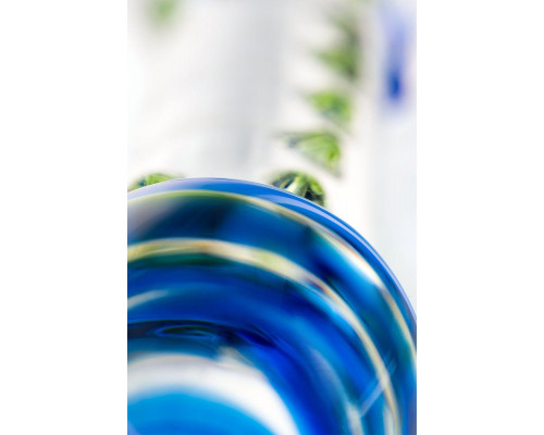 Нереалистичный фаллоимитатор Sexus Glass, стекло, прозрачный, 18 см