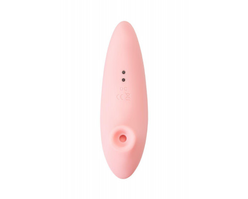 Вакуумный стимулятор Flovetta LILY, силикон, розовый, 13 см