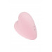 Вакуумно-волновой стимулятор клитора с вибрацией Satisfyer Cutie Heart, силикон, розовый, 7,6 см