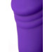 Вибратор A-Toys by TOYFA Fash с клиторальным стимулятором, силикон, фиолетовый, 12 см
