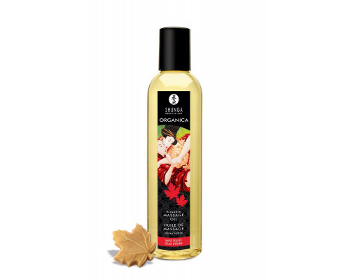 Масло массажное Shunga Organica «Кленовое наслаждение» (Maple Delight), 240 мл