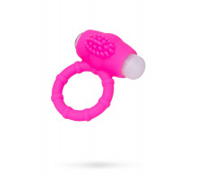 Эрекционное кольцо на пенис A-Toys by TOYFA Nevy, силикон, розовый, Ø 2,5 см