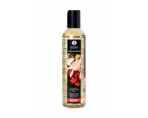 Масло массажное Shunga Organica «Кленовое наслаждение» (Maple Delight), 240 мл
