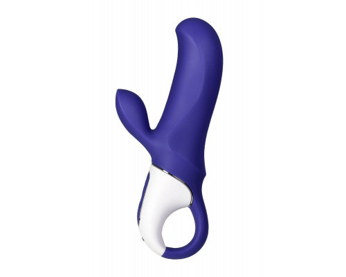 Нереалистичный вибратор Satisfyer Vibes Magic Bunny, силикон, фиолетовый, 17,7 см.