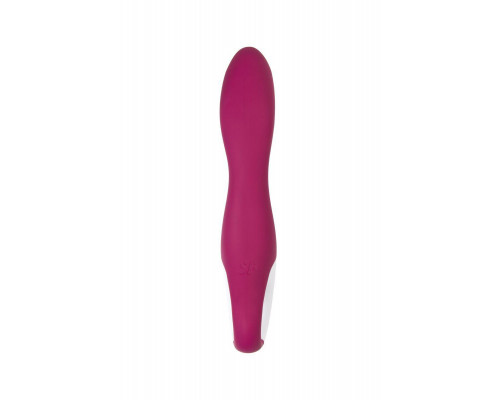 Вибратор с подогревом Satisfyer Heated Thrill Connect App, бордовый, 20,6 см