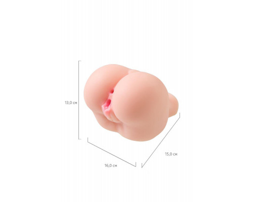 Мастурбатор реалистичный Juicy Pussy by TOYFA Paula, TPE, телесный, 15 см