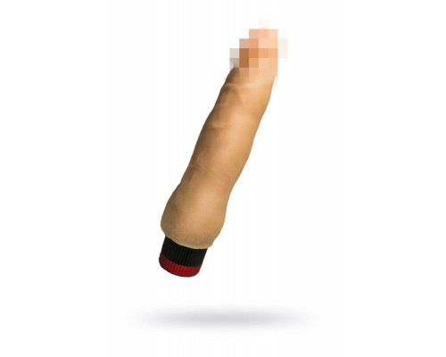Вибромассажёр-реалистик Lovetoy,ПВХ, телесный, 22 см