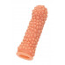 Насадка реалистичная KOKOS PENIS SLEEVE с дополнительной стимуляцией, TPE, телесная, 16.5 см