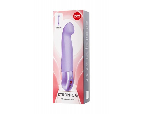 Пульсатор Fun Factory STRONIC G, силикон, сиреневый, 20,8 см
