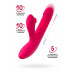 Виброкролик с функцией Up&Down JOS Seri, силикон, розовый, 22 см