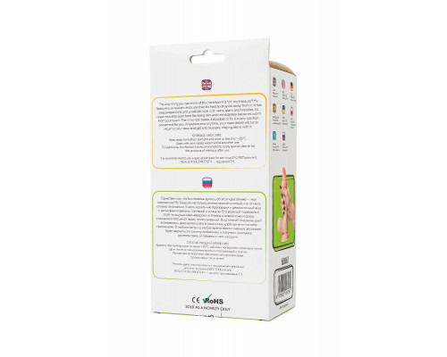 Реалистичный фаллоимитатор My Babe by RealStick My Treasure, TPE, телесный, 18,5 см