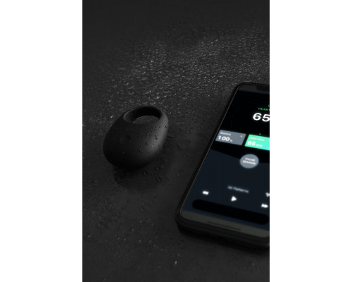 Эрекционное кольцо на пенис OIVITA, ORing Plus, силикон, черный, 6.5  см