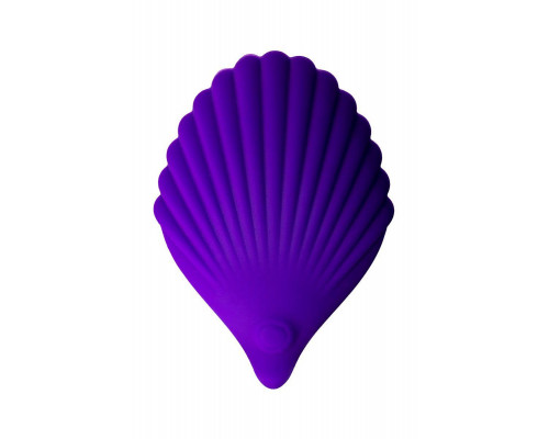 Вибратор A-Toys by TOYFA Fash с клиторальным стимулятором, силикон, фиолетовый, 12 см