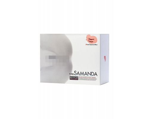 Мастурбатор реалистичный KOKOS Samanda, TPR, телесный, 34 см