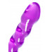 Двусторонний фаллоимитатор A-Toys by TOYFA Tanza, TPE, фиолетовый, 27,5 см