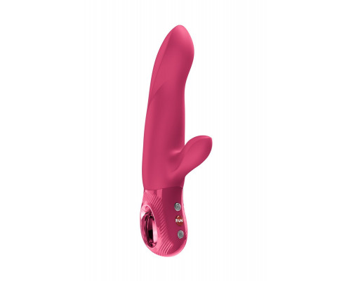 Пульсатор кролик Fun Factory Bi Stronic Arc, силикон, малиновый, 22,3 см