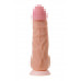 Вибратор-гигант LoveToy, реалистичный, neoskin, телесный, 27 см, Ø 6,8 см