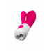 Вибратор с клиторальным стимулятором A-Toys by TOYFA Area, силикон, розовый, 19,5 см