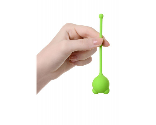 Вагинальный шарик A-Toys by TOYFA Tigo, силикон, зеленый, 12,4 см Ø 2,7 см