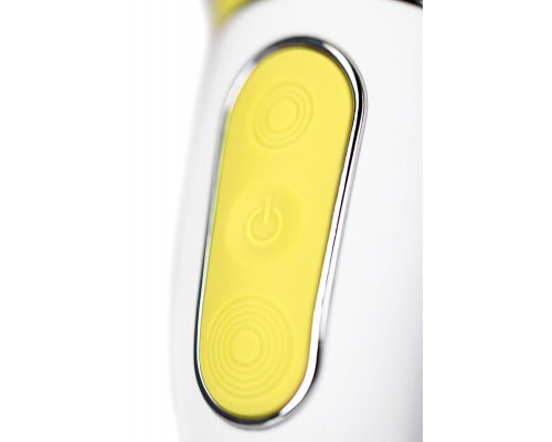 Нереалистичный вибратор Satisfyer Vibes Yummy Sunshine, силикон, желтый, 22,5 см.