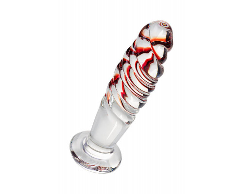 Анальная втулка Sexus Glass, стекло, прозрачная, 15,5 см, Ø 3,5 см
