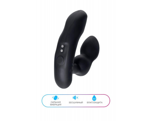 Стимулятор простаты LOVENSE Edge 2, силикон, черный, 12,4 см