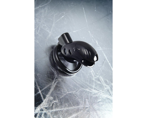 Пояс верности мужской Black&Red by TOYFA, ABS пластик, черный, 10 см