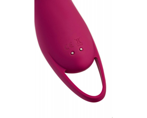 Вакуум-волновой стимулятор клитора с вибрацией Satisfyer Pocket Pro 1, силикон, бордовый, 13,9 см