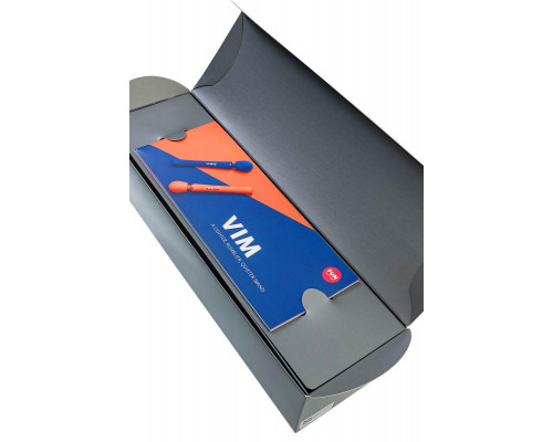 Вибромассажер Fun Factory VIM VIBRATING WAND, силикон, оранжевый, 31,3 см